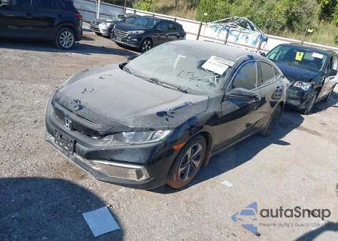 2020 Honda Civic Lx z USA, uszkodzony, nr VIN 19XFC2F66LE017910